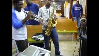 Tye Tribbett and Thaddaeus Tribbett Throwback shed session in Camden NJ [upl. by Silvano]