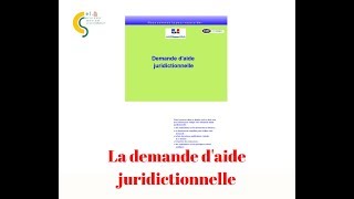 La demande d’aide juridictionnelle [upl. by Sig]