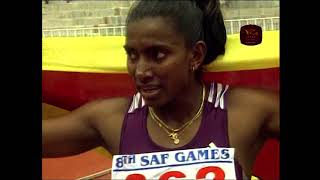 Darsha established a New South Asian Games Record For 200m clocked 2268sec in 1999 Kathmandu [upl. by Mide]