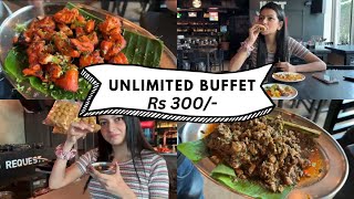 Unlimited Buffet At Rs 300  Veg amp NonVeg  Dive BKC  Mumbai [upl. by Anaihsat152]