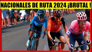 NAIRO Quintana BRUTAL BATALLA NACIONALES de RUTA COLOMBIA 2024 [upl. by Assirec449]