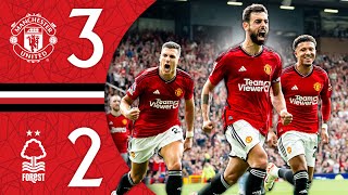 An Important Comeback Win 💪  Man Utd 32 Nottingham Forest  Highlights [upl. by Chrysa]