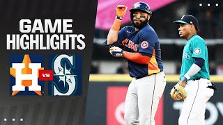 Astros vs Mariners Game Highlights 72024  MLB Highlights [upl. by Sine]