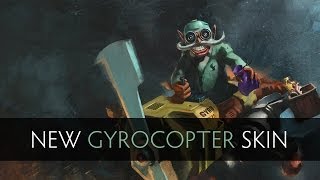 Dota 2 New Gyrocopter Skin side by side comparison [upl. by La652]