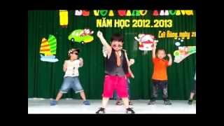 Học sinh mầm non nhảy Gangnam Style  Cực Đỉnh  MN Ngôi sao Cần Thơ [upl. by Ahsila]