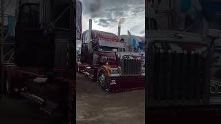 brampton canada trucker trucking 389 truckdriver trailer peterbilt freightliner trending [upl. by Igig]