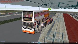 omsi 2 tour 1218 LWB  CTB R8 青嶼幹線收費廣場  香港迪士尼樂園 Lantau Link Toll Plaza  Hong Kong Disneyland [upl. by Seamus]