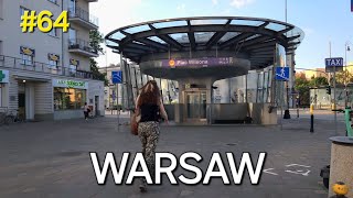 Life in Warsaw Poland WALKING TOUR  JULY 20  2024  SAMSUNG S23 FOOTAGE [upl. by Fleming]