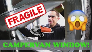 CUTTING A HOLE IN THE VAN  Renault Master Campervan  Part 09 [upl. by Ferwerda]