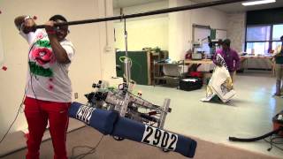 Normandy High School Students Power Up For Robotics Competition [upl. by Royal]