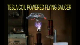 quotAntigravityquot Method 15b Pt b of 15 Worlds 1st Free Flight of A Tesla Coil powered Flying Saucer [upl. by Ignazio469]