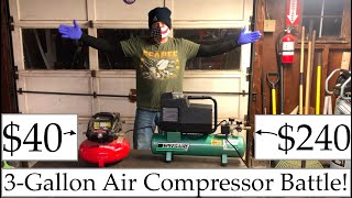 Harbor Freight VS Speedaire  Which Compressor Should You Buy [upl. by Emelyne]