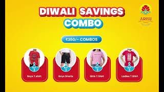 Celebrate Diwali with Exclusive Offers at ARISU 🎉✨  Trendy Collections amp Huge Savings [upl. by Inail]