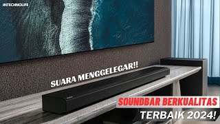 5 Rekomendasi SOUNDBAR 2024 Harga PAS Suara BASS Nendang Berkualitas [upl. by Morita]