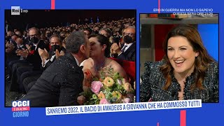 Giovanna Civitillo e Amadeus galeotta fu la quotscossaquot a lEredità Oggi è un altro giorno 16022022 [upl. by Brecher]