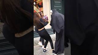 Scary Nun On The Street  Nickxar Prank [upl. by Helaine14]