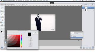 Photoshop Elements Tutorial  Wasserzeichen [upl. by Infield]