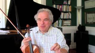 Itzhak Perlman talks about the Beethoven Violin Concerto [upl. by Ahsok45]