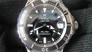 Tudor Prince Date Hydronaut Ref85190PN Serial O84777X SS Function Testing [upl. by Giacopo366]