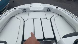 2025 Stingray 192 SC Deck Boat Walkthrough Video [upl. by Lowenstern]