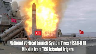 Finally Türkiye Launches the First National Vertical Rocket System on a Warship [upl. by Eanahs629]