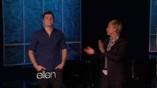 Marc Martel singing quot Somebody to love quot live on Ellen Degeneress show [upl. by Lattimer]