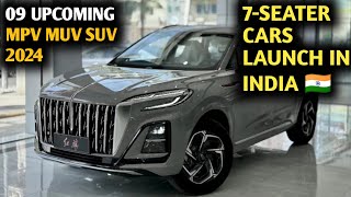 09 Upcoming New 7Seater Cars Launch In India 2024  Launch Date Features Prices  7Seater Cars [upl. by Cychosz]