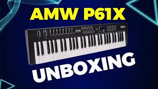 Teclado Controlador Amw P61x 2024 Video De Unboxing [upl. by Uni28]