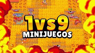 ¡MINIJUEGOS 1 VS 9 [upl. by Janik832]