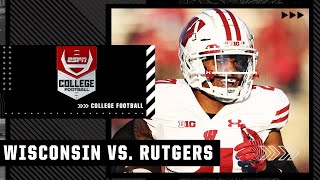 Wisconsin Badgers at Rutgers Scarlet Knights  Full Game Highlights [upl. by Dallman]