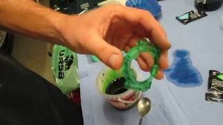 Part 2 How to dye a FROGMAN Band and Bezel set by TheDoktor210884 [upl. by Doowron]