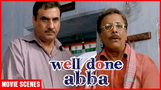 Boman Irani Approaches Government Officials  Well Done Abba  Movie Scenes  Shyam Benegal [upl. by Gunn]