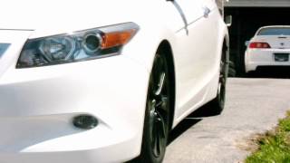 2009 Honda Accord V6 Coupe on TEIN SS Coilovers [upl. by Lamson]