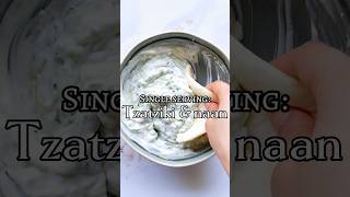 Quick and easy 5 Minute Tzatziki amp Naan [upl. by Fillander]