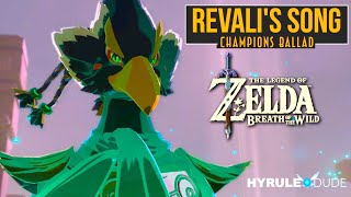 Revalis Song Locations Guide for Champions Ballad in Zelda Breath of the Wild [upl. by Herm]