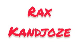 Rax Rakutuka Kandjoze ‐ fans song 2024 [upl. by Jews]