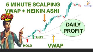 IntraDay Scalping Using VWAP amp Heikin Ashi [upl. by Denna]