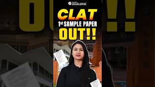 CLAT 2025 Sample Paper Out [upl. by Anilesor]