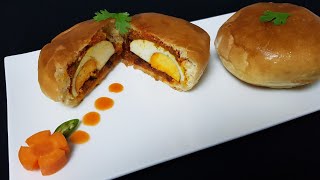 Egg bun  മുട്ട കൊണ്ടൊരു രുചി ബണ്‍  bakety style egg bun [upl. by Kenwee285]