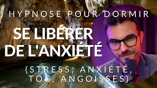 Hypnose du sommeil pour se libérer de lanxiété relaxation angoisse stress [upl. by Llevart277]