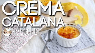 Come si prepara la Crema Catalana  tutorial video PetitChefit [upl. by Nosraep]