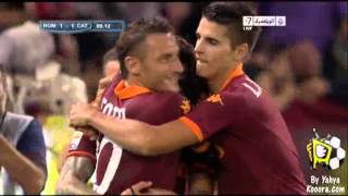 AS Roma vs Catania22 GOAL ROVESCIATA OSVALDO 26 AGOSTO SERIE A [upl. by Odravde]