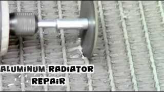 Low Temperature Aluminum Radiator Repair with Super Alloy 1 Aluminum Solder and Flux Kit [upl. by Osi732]