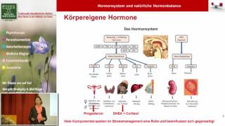 12 Monika Huber Stress und hormonelles Gleichgewicht  die Hormone DHEA Progesteron und Cortisol [upl. by Eul]