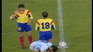 World Cup ITALY 1990  Argentina Vs Romania 11 Part II [upl. by Cigam781]