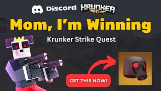 How To Complete Krunker Strike Mom Im Winning Quest On Discord [upl. by Suilmann]