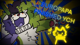 FW EUROPAPA  animation meme og meme [upl. by Ymmas]