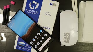 Google Pixel 6 Pro Whitestone Dome Glass INSTALL amp REVIEW [upl. by Goldman]