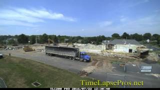 Raw Footage of Lower Salford Elementary Demolition by TimeLapsePROSnet [upl. by Eilsil623]