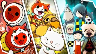 Les CROSSOVERS dans Yokai Watch  Feat JLKprod [upl. by Yenhoj]